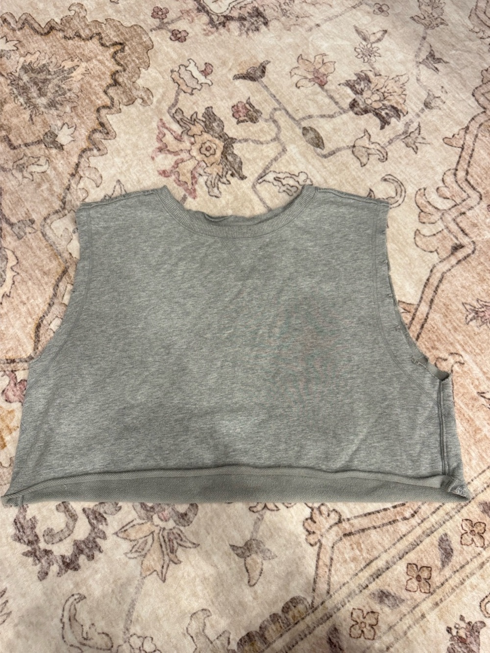 FP Movement For The Win Sleeveless Sweatshirt Gray